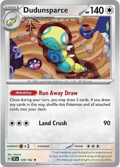 Dudunsparce - TEF 129/162