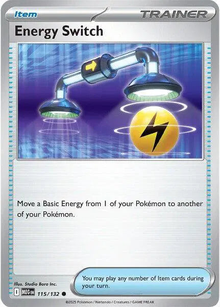 Energy Switch - MEG 115/132