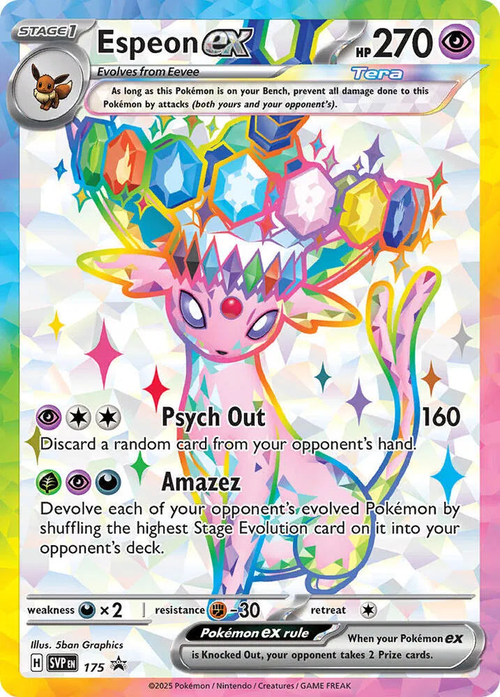 Espeon ex - SVP 175
