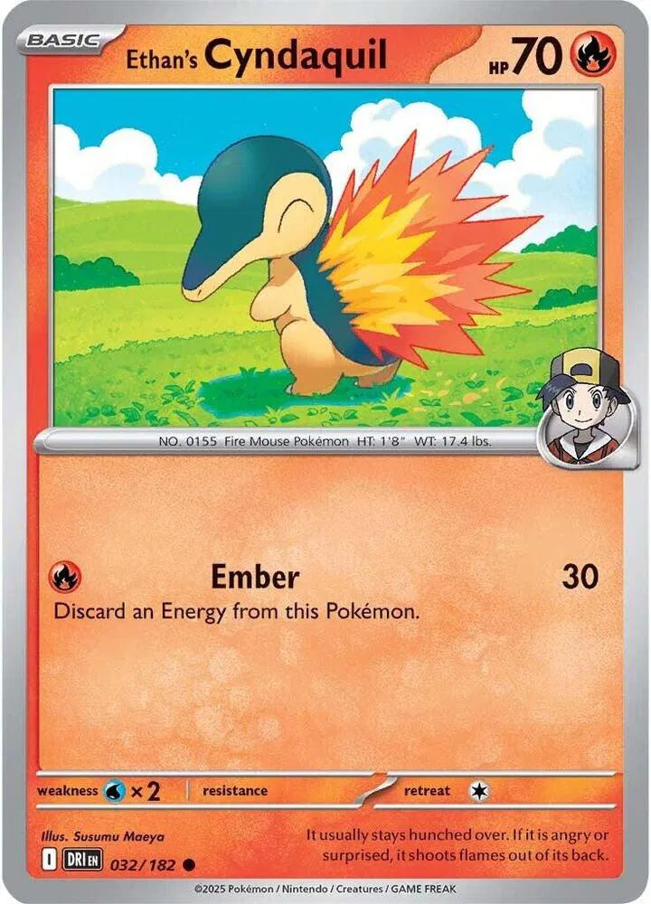 Ethan's Cyndaquil - DRI 032/182