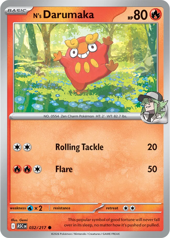 N's Darumaka - ASC 032/217