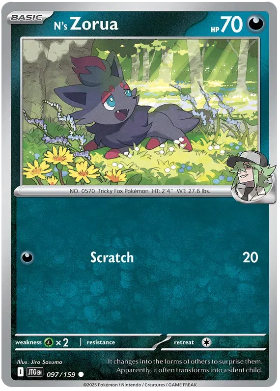 N Zorua - JTG  097/159