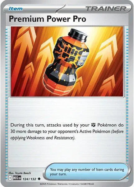 Premium power pro - MEG 124-132