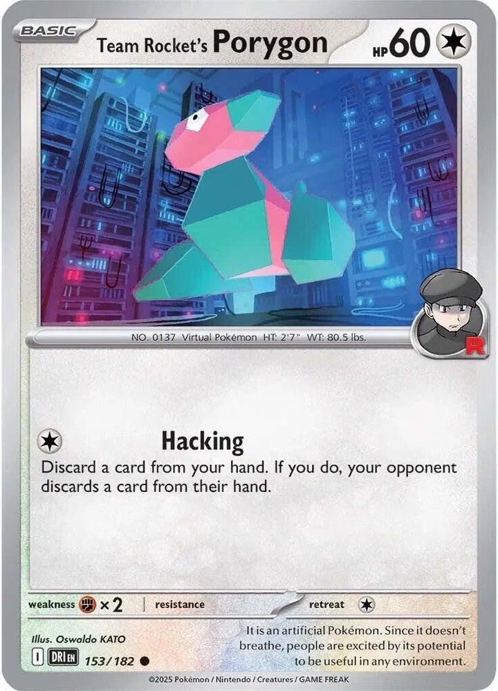 Team Rocket's Porygon - DRI 153/182