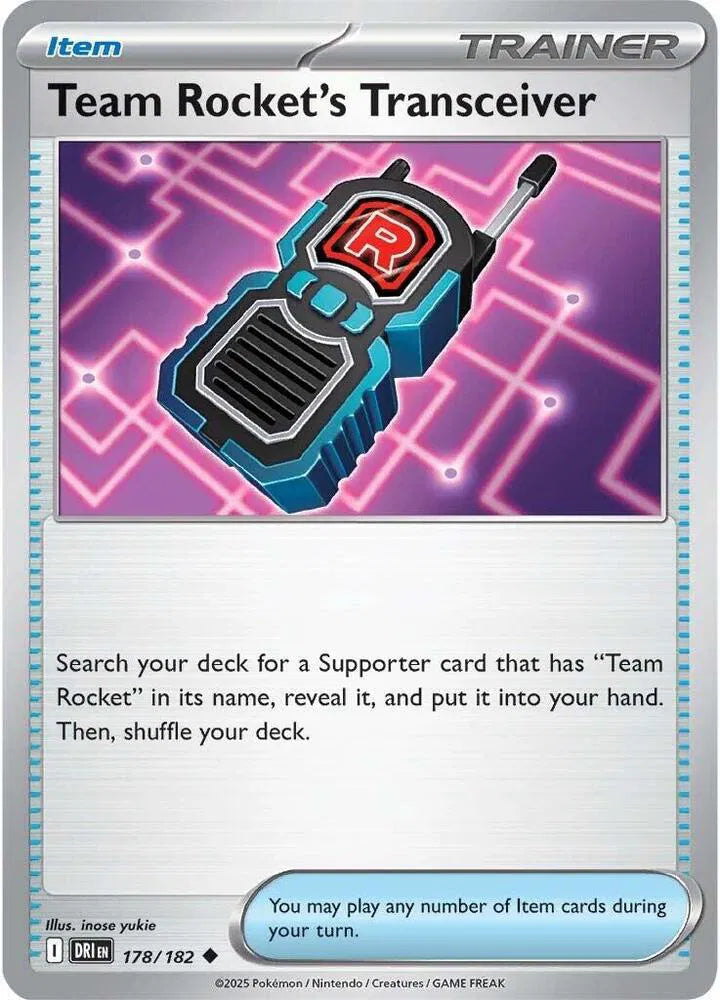 Team Rocket's Transceiver - DRI 178/182