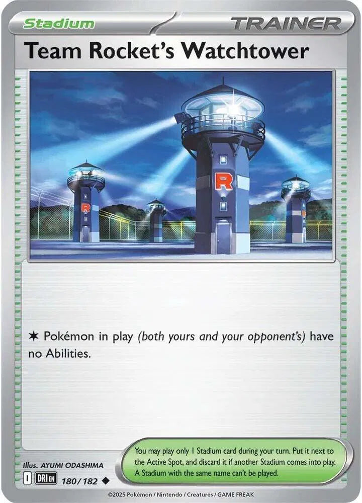 Team Rocket's Watchtower - DRI 180/182